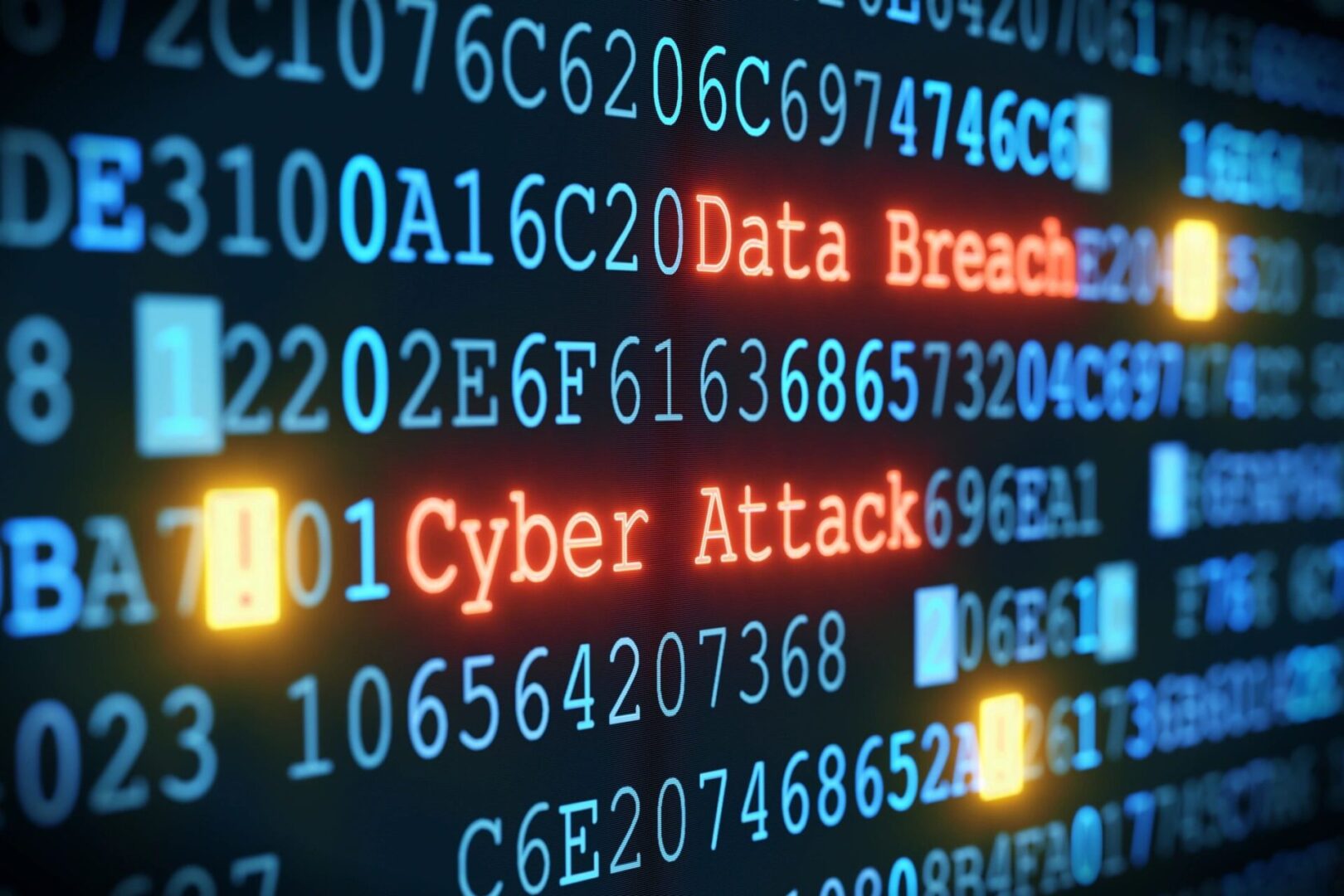 computer code cyber attack